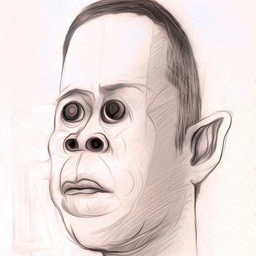 有名人の似顔絵