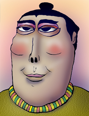 有名人の似顔絵