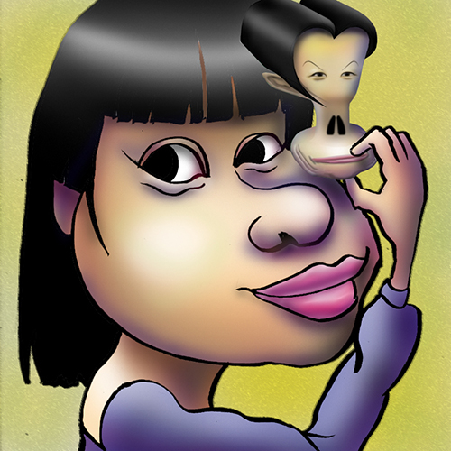 有名人の似顔絵