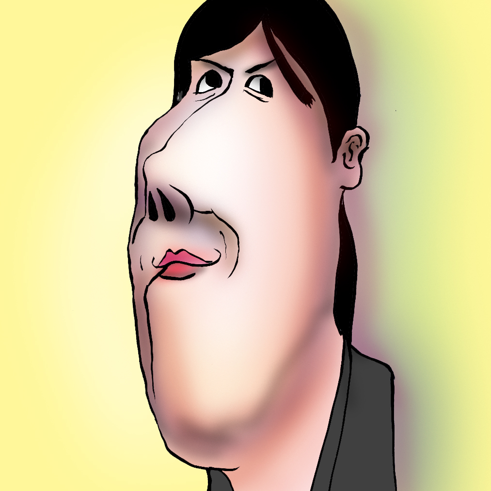 有名人の似顔絵