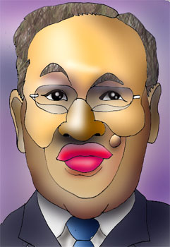 有名人の似顔絵