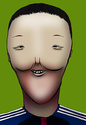 有名人の似顔絵