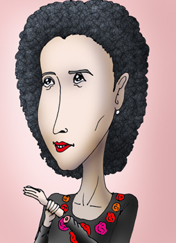 有名人の似顔絵