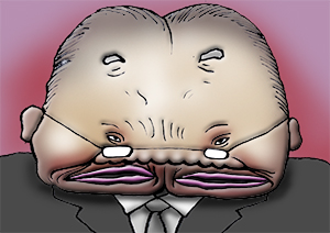 有名人の似顔絵