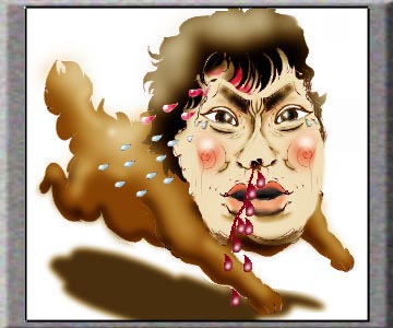 有名人の似顔絵