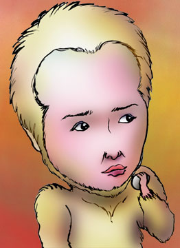 有名人の似顔絵