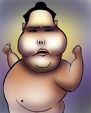 有名人の似顔絵