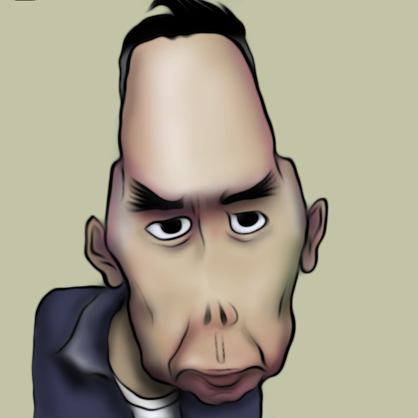 有名人の似顔絵