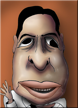 有名人の似顔絵