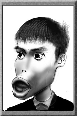 有名人の似顔絵