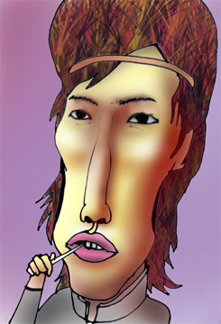 有名人の似顔絵