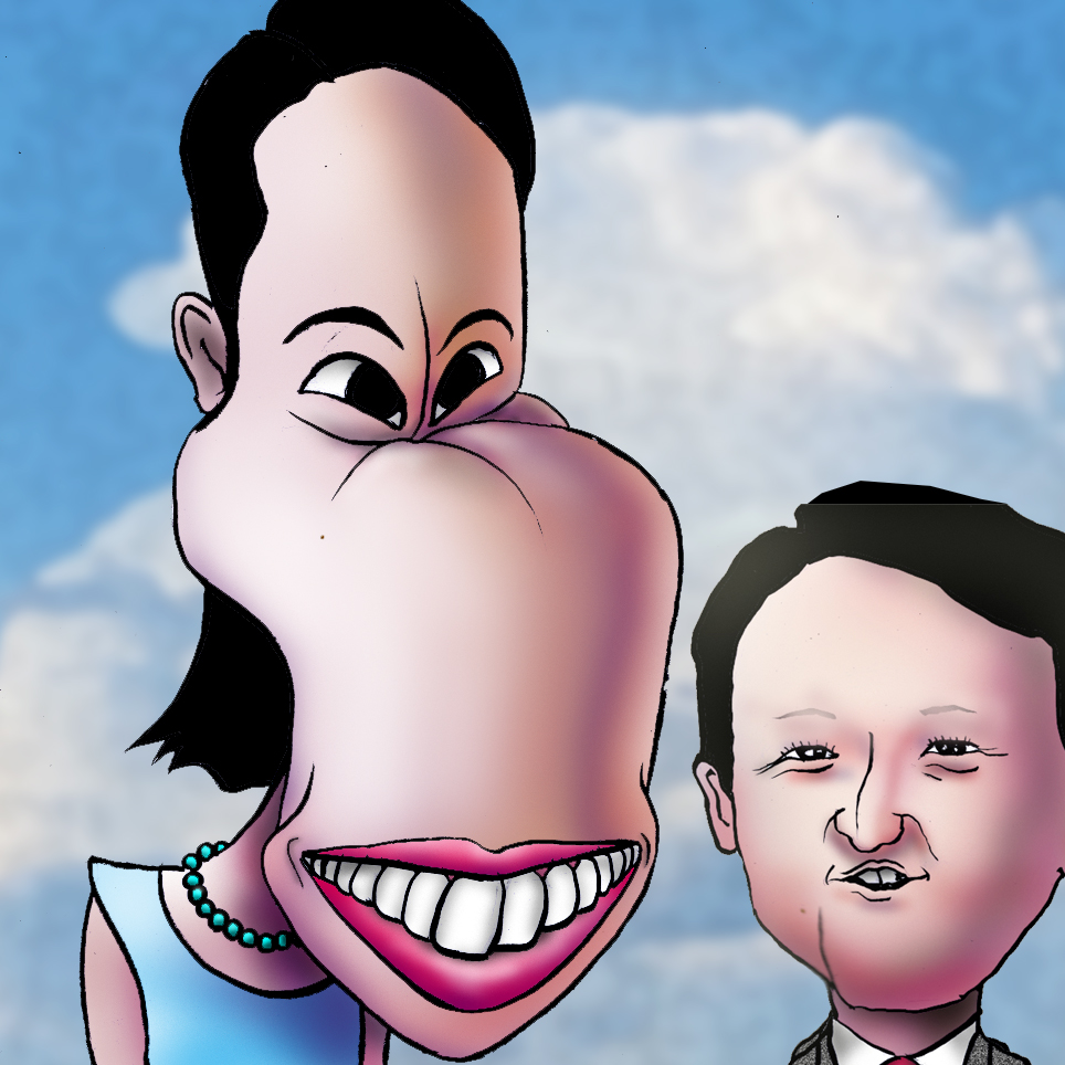 有名人の似顔絵