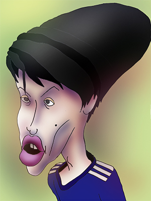 有名人の似顔絵