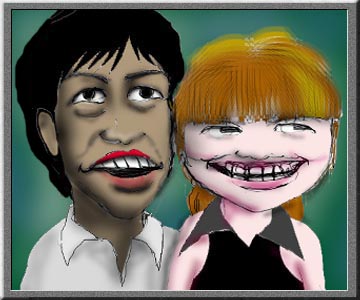 有名人の似顔絵