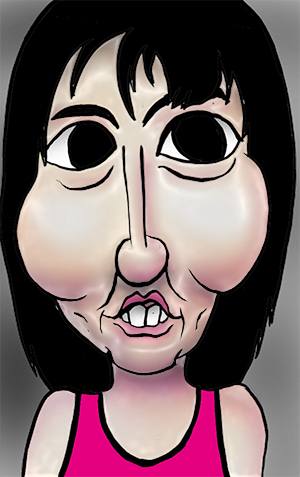 有名人の似顔絵