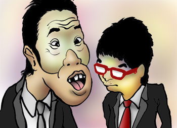 有名人の似顔絵