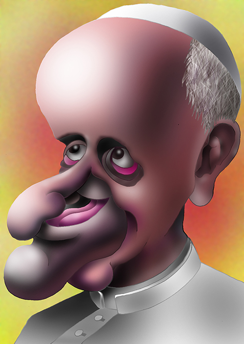 有名人の似顔絵