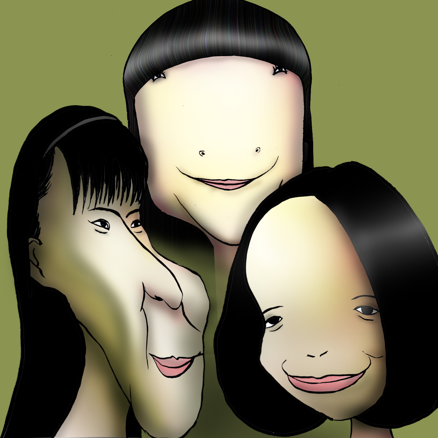 有名人の似顔絵