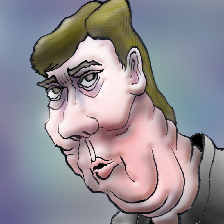 有名人の似顔絵