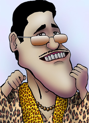 有名人の似顔絵