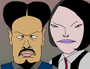 有名人の似顔絵