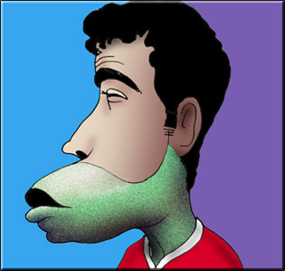 有名人の似顔絵