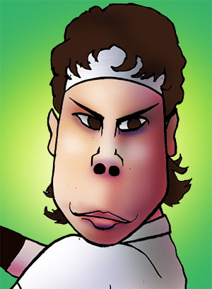 有名人の似顔絵