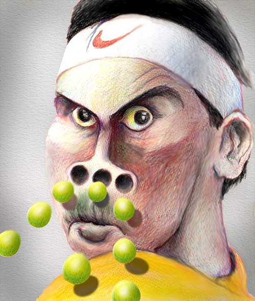 有名人の似顔絵