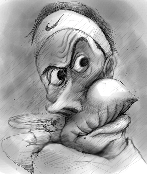 有名人の似顔絵