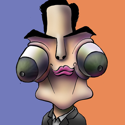 有名人の似顔絵