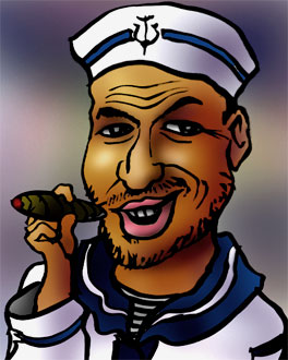 有名人の似顔絵