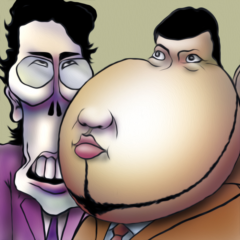 有名人の似顔絵