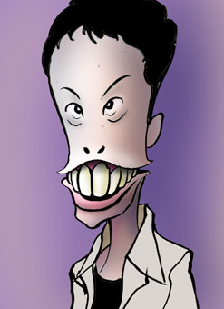 有名人の似顔絵