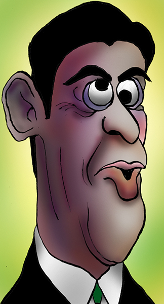 有名人の似顔絵