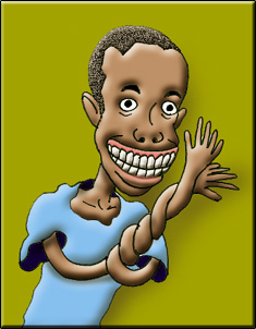 有名人の似顔絵