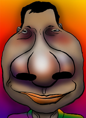 有名人の似顔絵