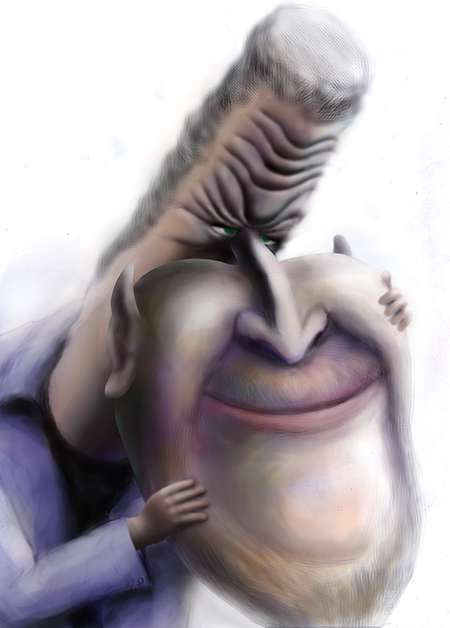 有名人の似顔絵