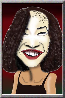 有名人の似顔絵