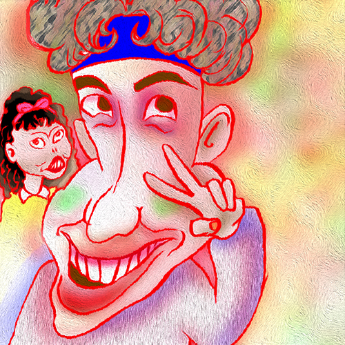 有名人の似顔絵