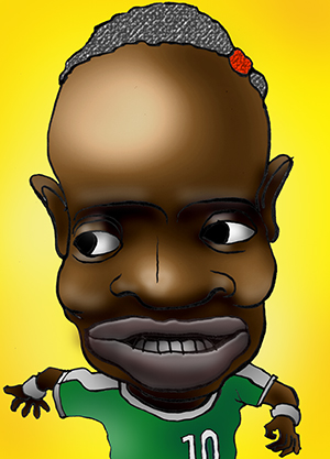 有名人の似顔絵