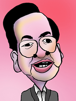 有名人の似顔絵