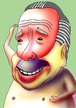 有名人の似顔絵