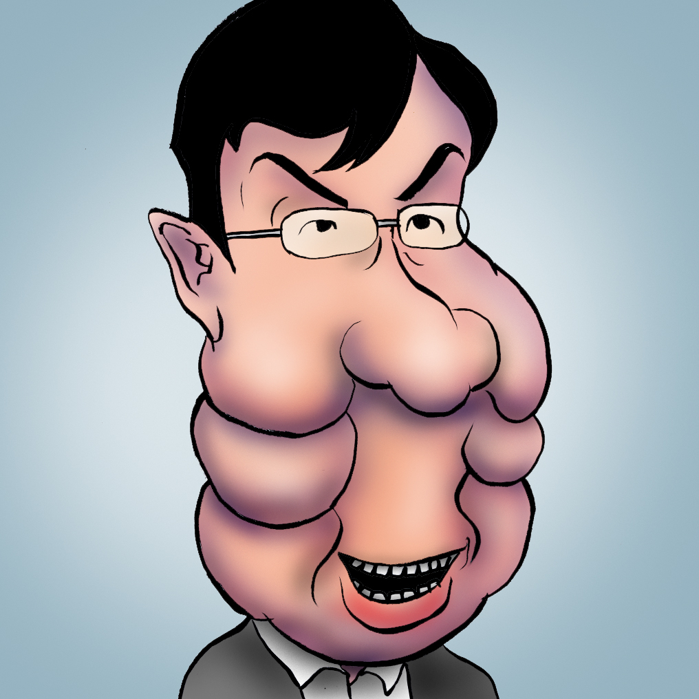 有名人の似顔絵