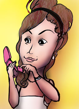 有名人の似顔絵