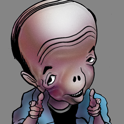 有名人の似顔絵