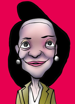 有名人の似顔絵