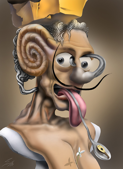 有名人の似顔絵