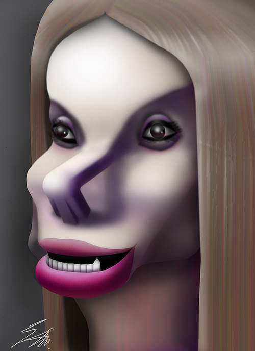 有名人の似顔絵