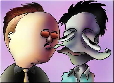 有名人の似顔絵