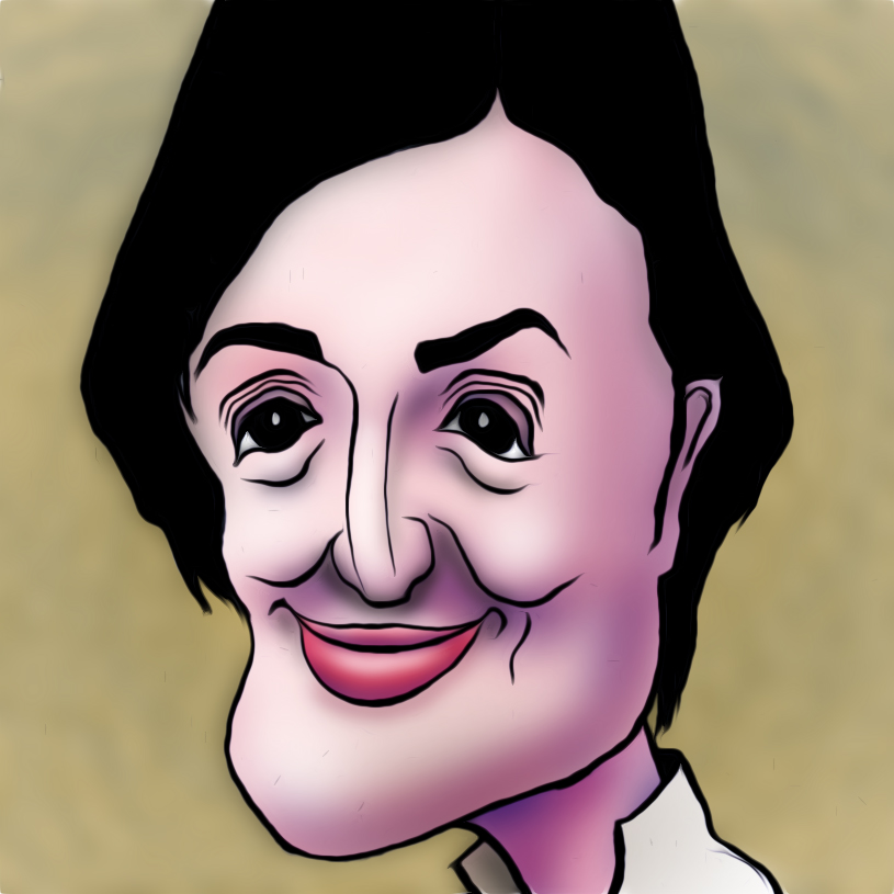 有名人の似顔絵